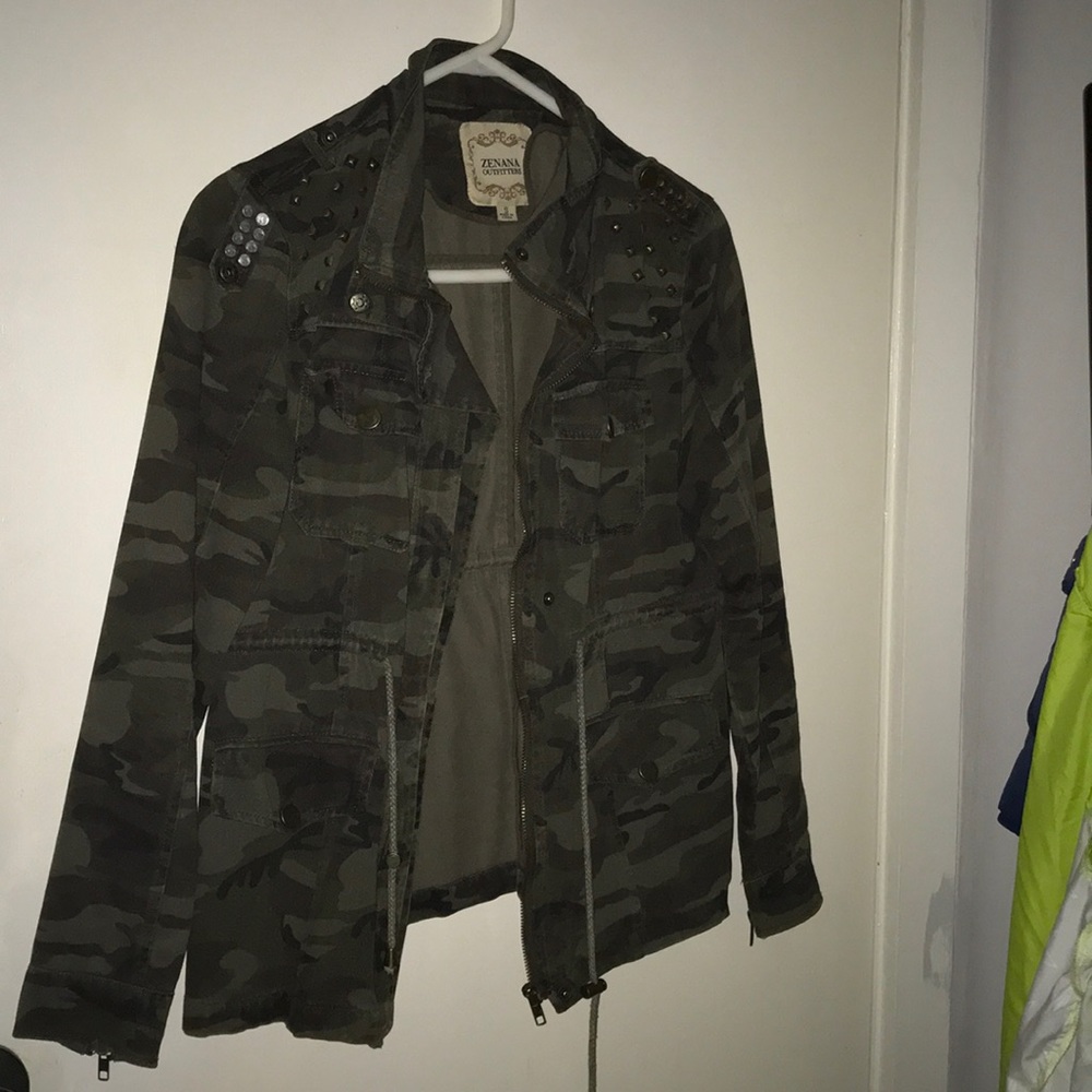DEBS Vintage camo jacket w/pockets